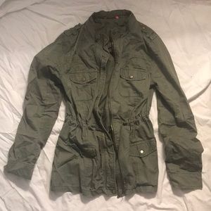 Olive green jacket